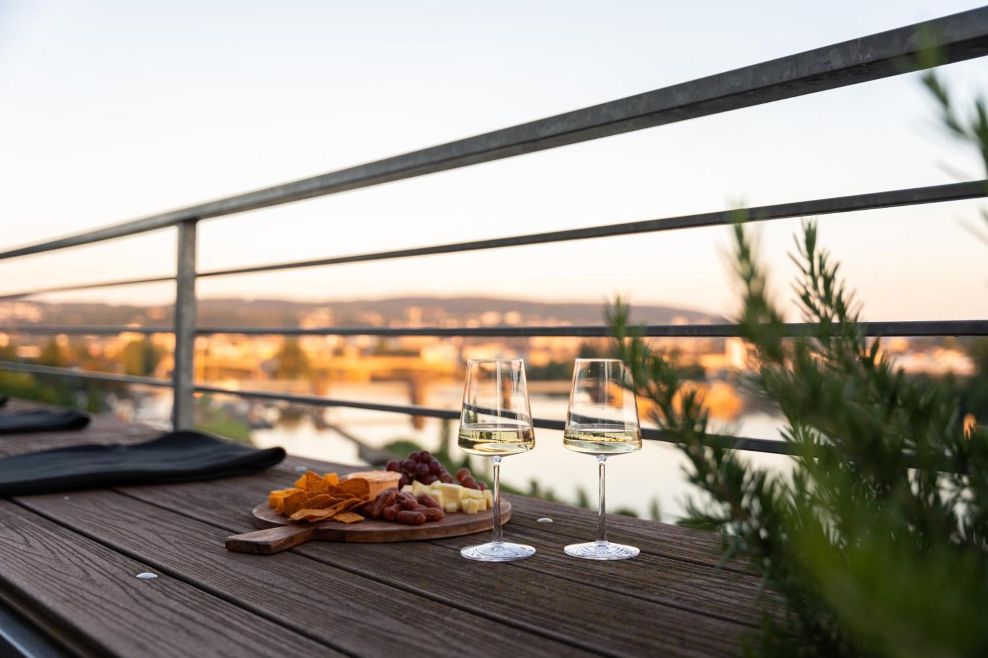 Penthouse Wohnung Mit Schoenem Moselblick In Metternich Koblencja Zewnętrze zdjęcie