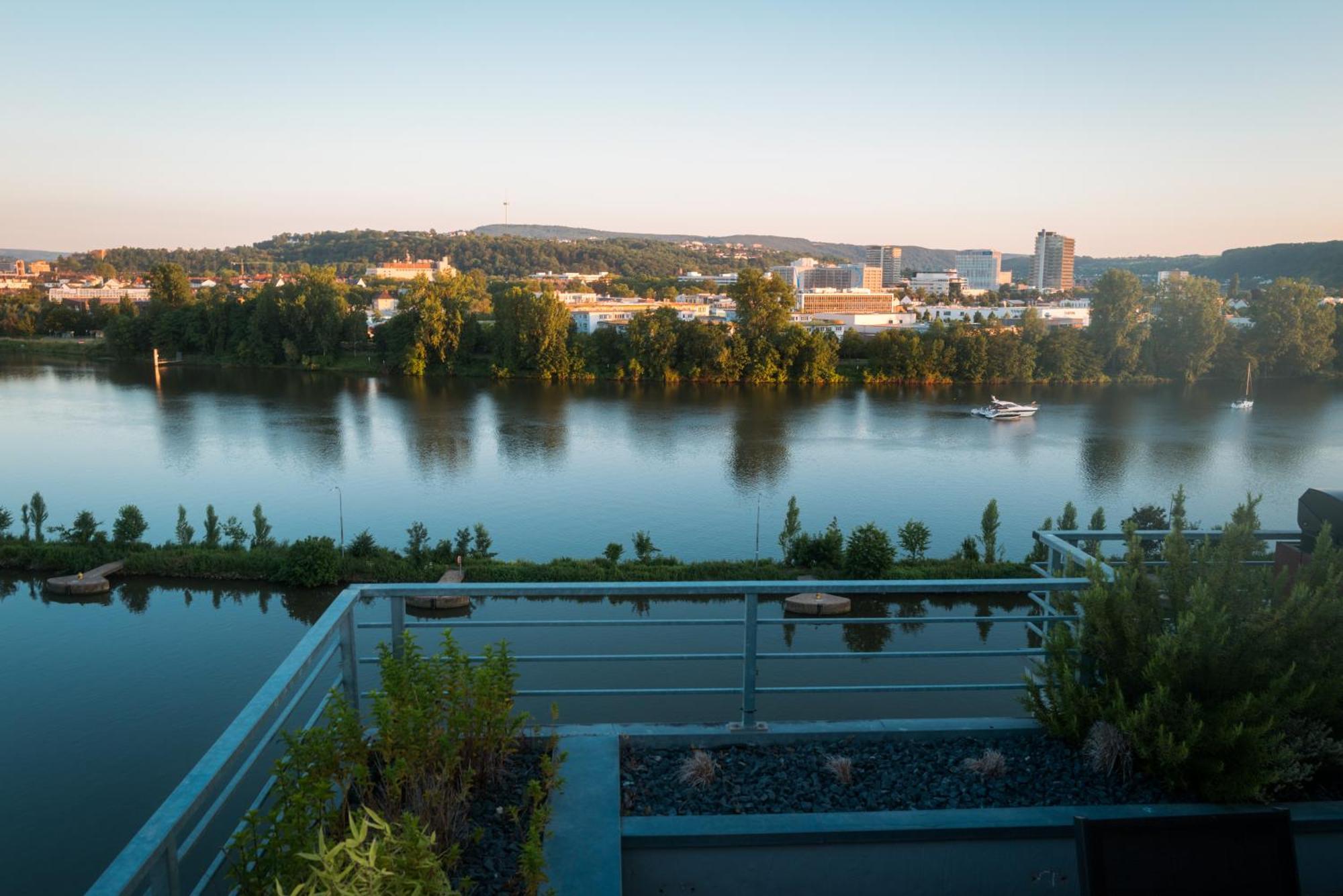 Penthouse Wohnung Mit Schoenem Moselblick In Metternich Koblencja Zewnętrze zdjęcie