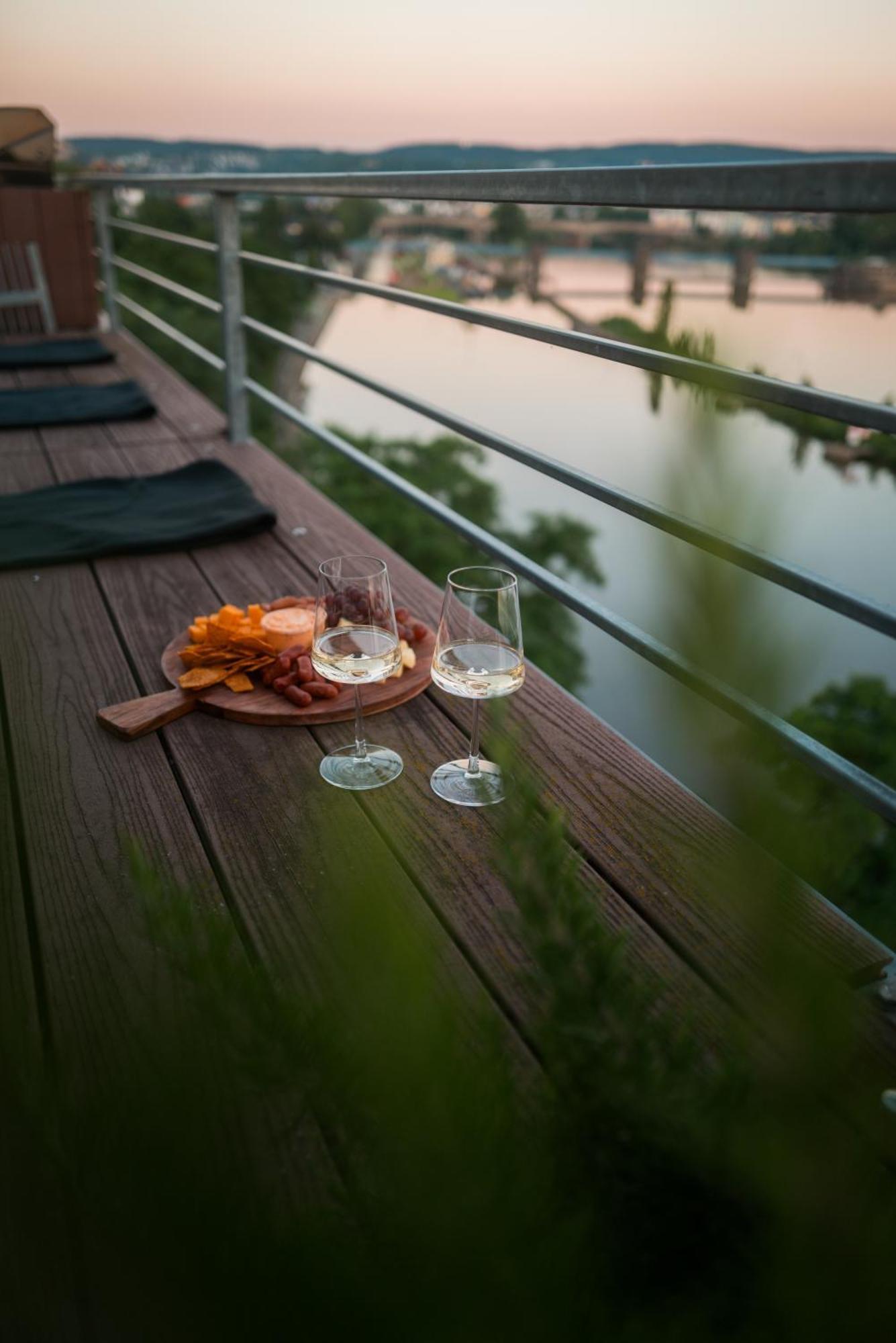 Penthouse Wohnung Mit Schoenem Moselblick In Metternich Koblencja Zewnętrze zdjęcie