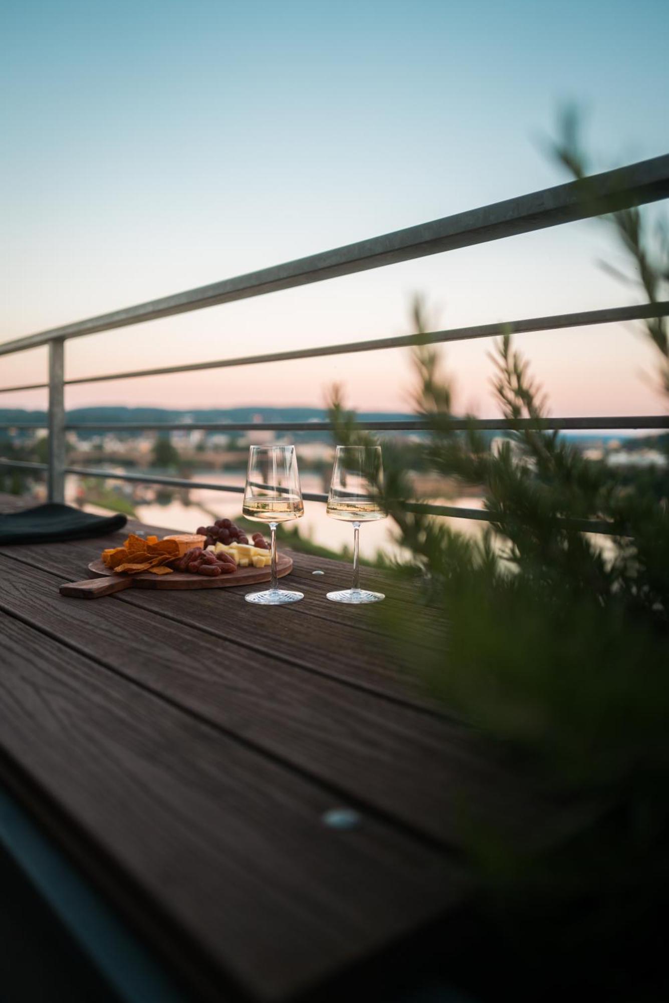 Penthouse Wohnung Mit Schoenem Moselblick In Metternich Koblencja Zewnętrze zdjęcie