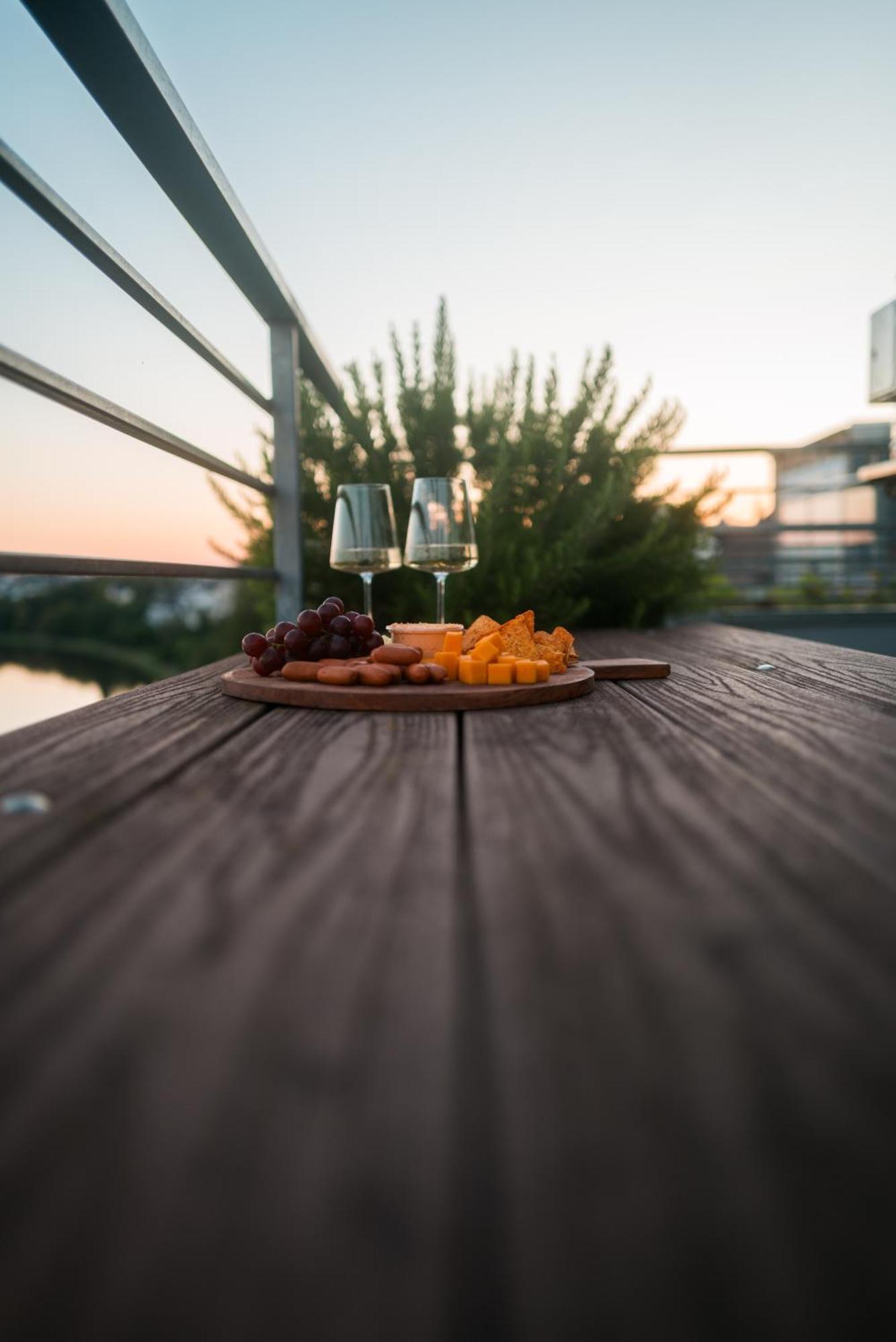 Penthouse Wohnung Mit Schoenem Moselblick In Metternich Koblencja Zewnętrze zdjęcie