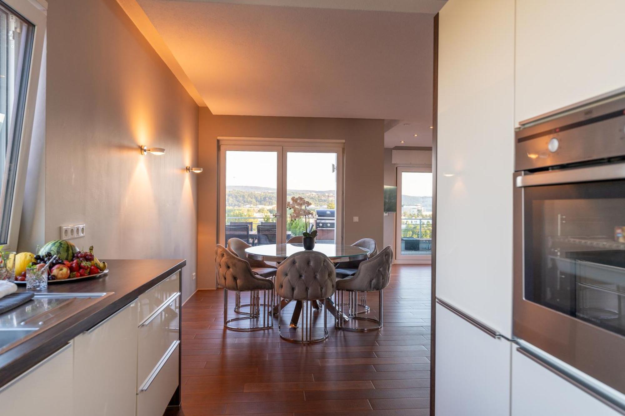 Penthouse Wohnung Mit Schoenem Moselblick In Metternich Koblencja Zewnętrze zdjęcie