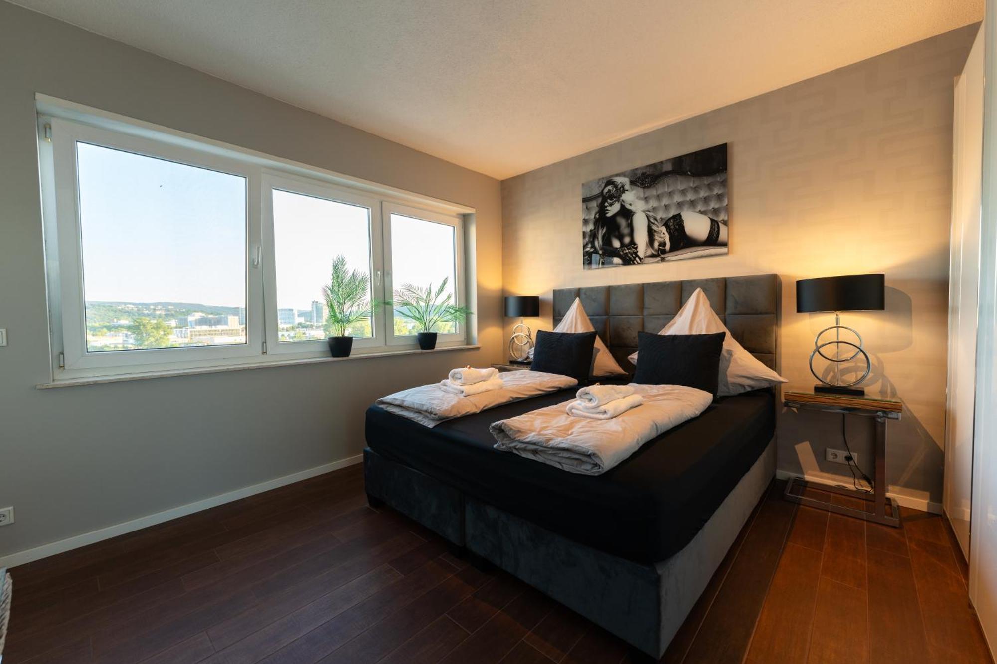 Penthouse Wohnung Mit Schoenem Moselblick In Metternich Koblencja Zewnętrze zdjęcie
