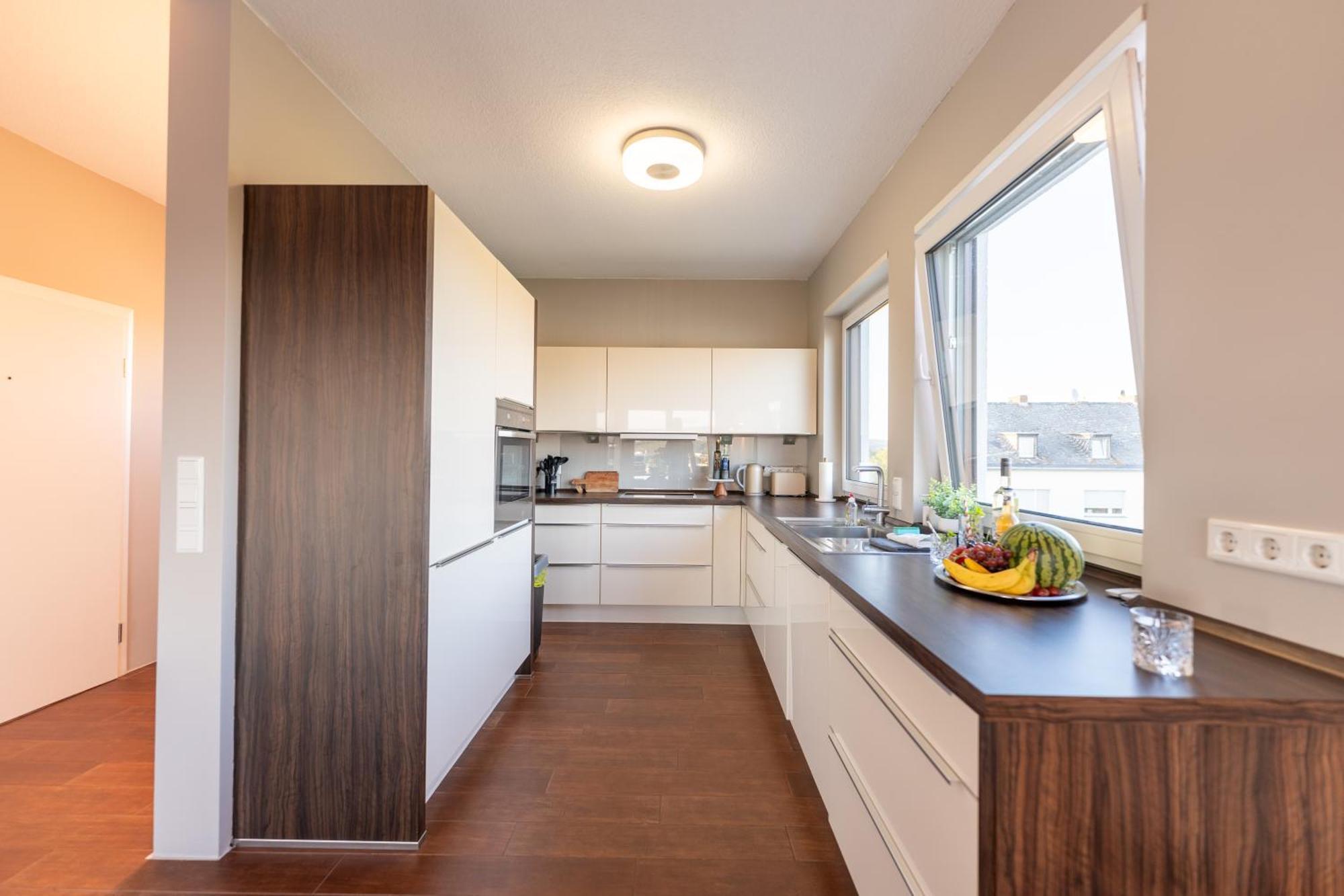 Penthouse Wohnung Mit Schoenem Moselblick In Metternich Koblencja Zewnętrze zdjęcie