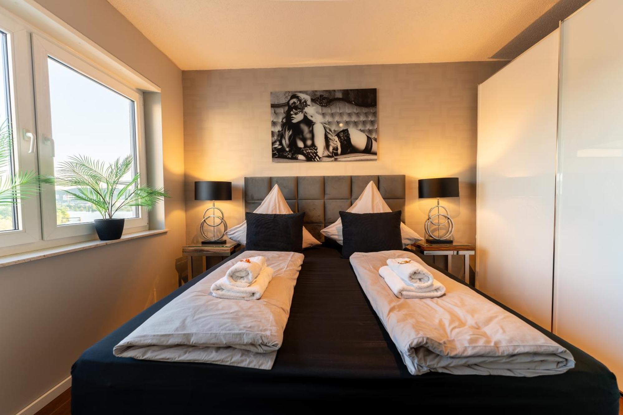 Penthouse Wohnung Mit Schoenem Moselblick In Metternich Koblencja Zewnętrze zdjęcie